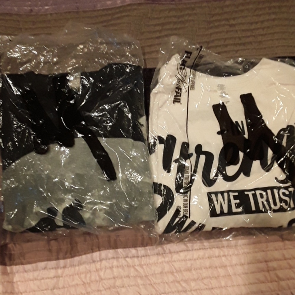 2 New FNF test print t-shirts